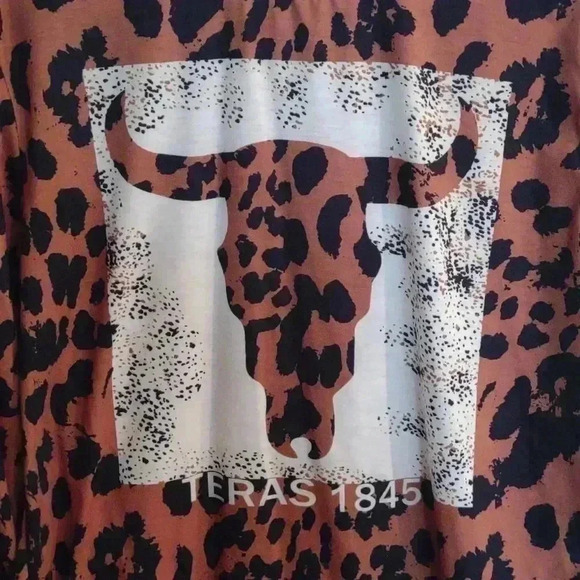 Misslook steer graphic long sleeve T-shirt size small - Picture 2 of 4